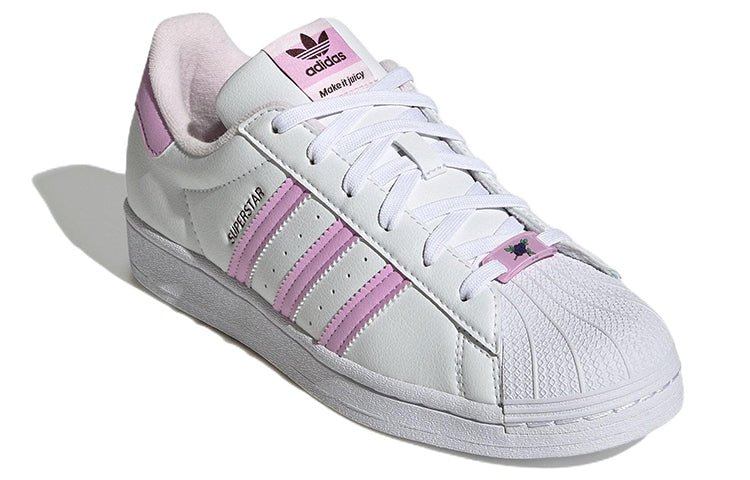 (WMNS) adidas Superstar Her Vegan 'White / Bliss Lilac' GY1900 - Image 3
