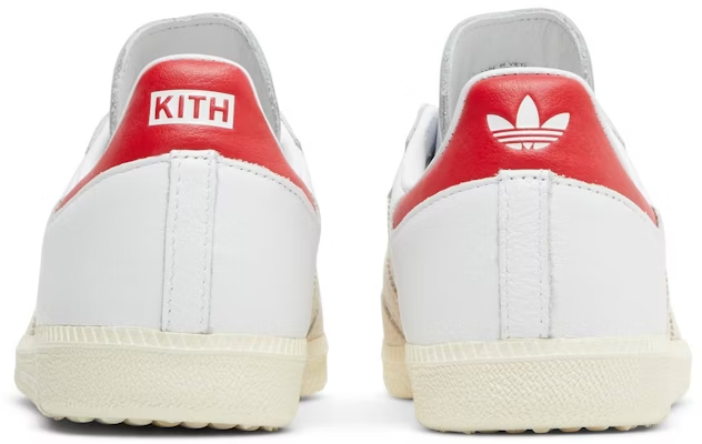 adidas x Kith Samba OG 'Classics Program - White Red' GY2544 - Image 3