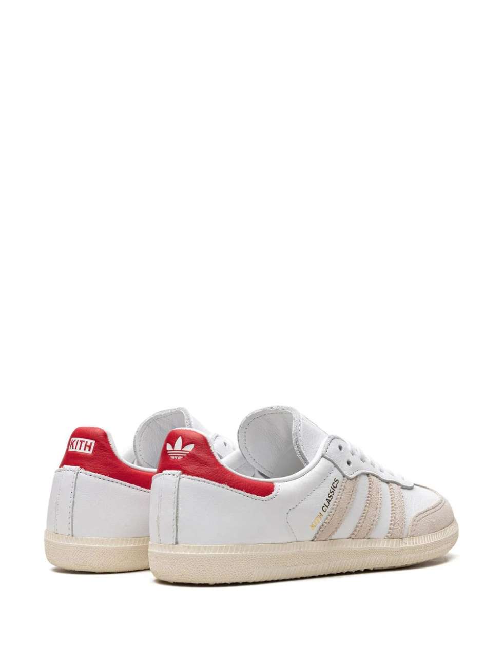 adidas x Kith Samba OG 'Classics Program - White Red' GY2544 - Image 4