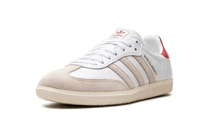 adidas x Kith Samba OG 'Classics Program - White Red' GY2544 - Image 5