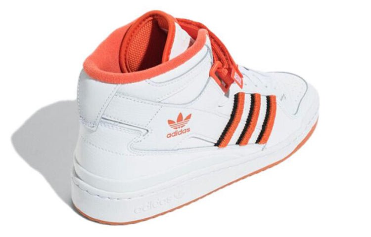 adidas originals Forum Mid 'White Orange' GY2669 - Image 4