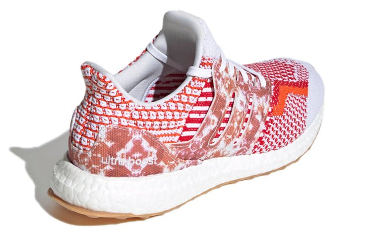 (WMNS) adidas Ultraboost 5.0 'Cloud White Scarlet' GY3190 - Image 4