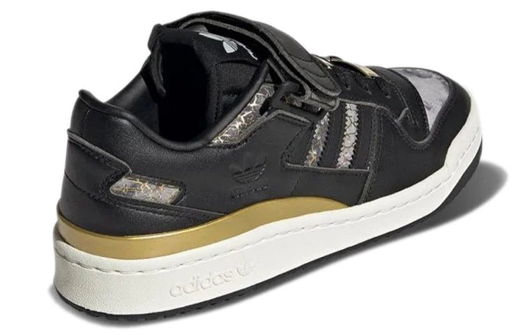 (WMNS) Candace Parker x adidas Originals FORUM Low 'Black' GY6476 - Image 4
