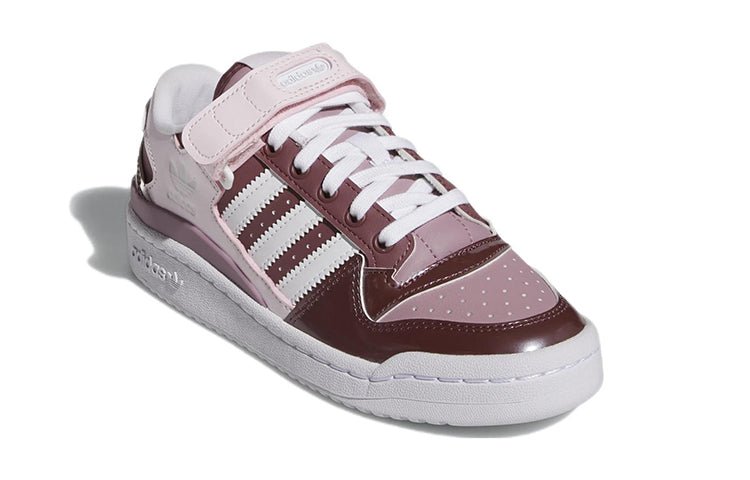(GS) adidas originals Forum Low 'Quiet Crimson' GY8195 - Image 3