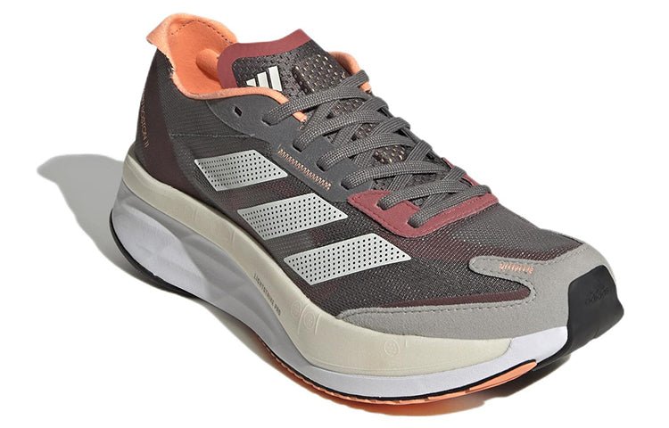 (WMNS) adidas Adizero Boston 11 'Grey Beam Orange' GY8406 - Image 3