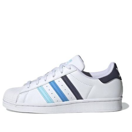 (GS) adidas Superstar Shoes 'White Bliss Blue' GY9327