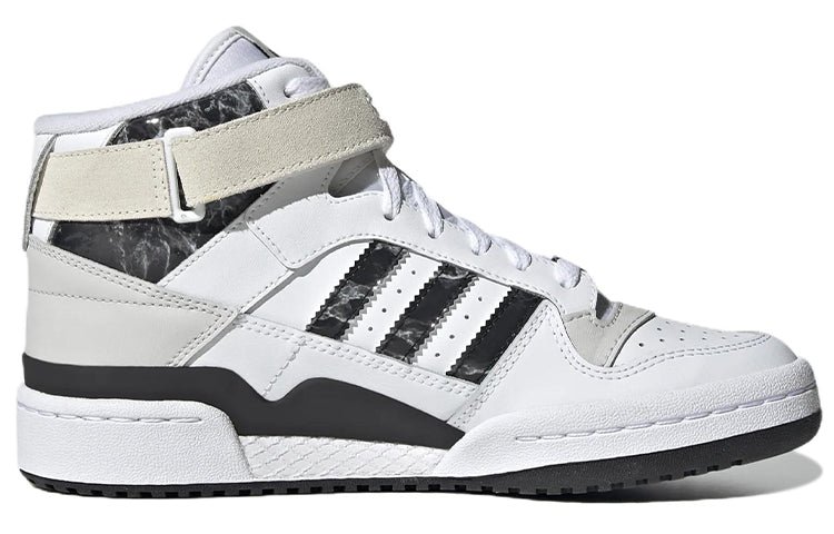 (WMNS) adidas Forum Mid 'White Black' GY9506 - Image 2