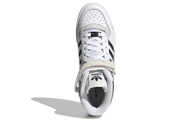 (WMNS) adidas Forum Mid 'White Black' GY9506 - Image 5