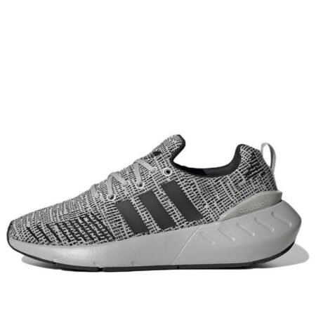 (GS) adidas Swift Run 22 Shoes 'Grey Black' GZ1555