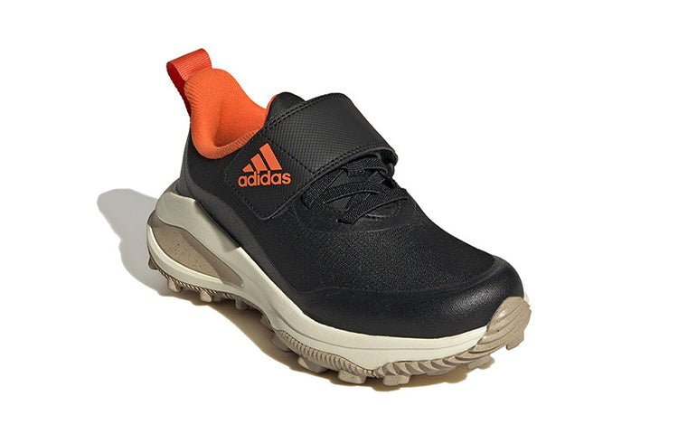 (PS) adidas Fortarun K 'Black Orange' GZ1816 - Image 3
