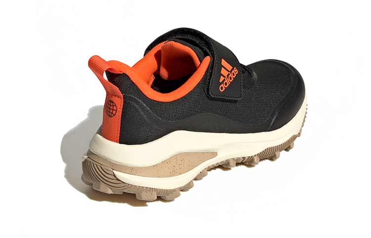 (PS) adidas Fortarun K 'Black Orange' GZ1816 - Image 4