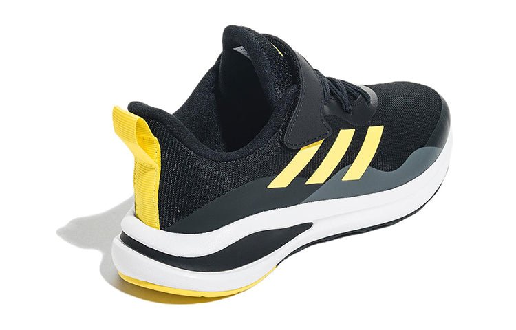 (PS) adidas FortaRun EL K 'Black Beam Yellow' GZ1821 - Image 4