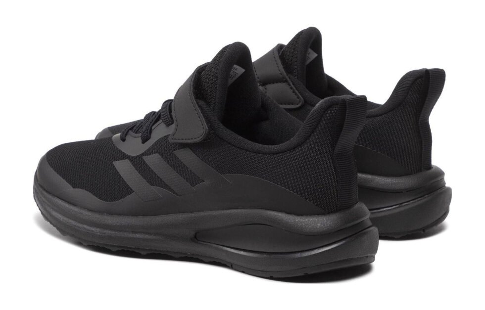 (PS) adidas Fortarun Sport K 'All Black' GZ1825 - Image 4