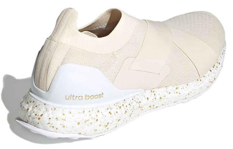 (WMNS) adidas Ultraboost Slip-On DNA 'Wonder White Gold Metallic' GZ3155 - Image 4