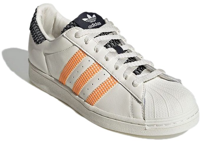 adidas Superstar 'Off White Orange Rush' GZ4376 - Image 3