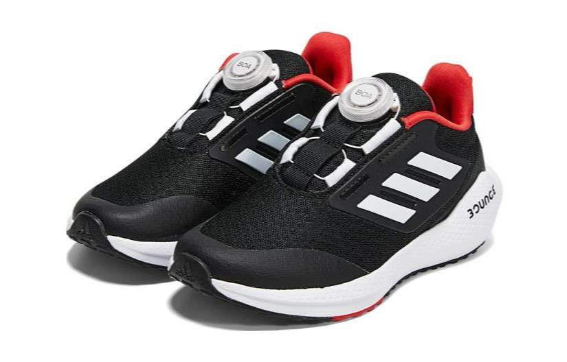 (GS) adidas Eq21 Run Boa Bounce 'Black White Red' GZ4519 - Image 3