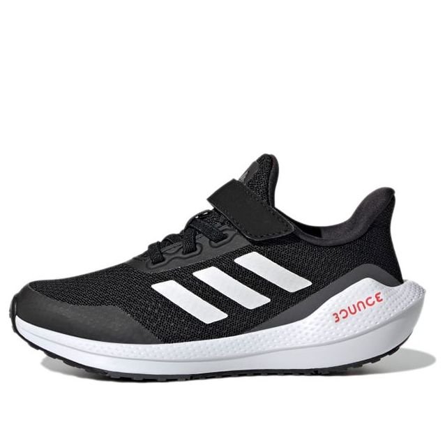 (GS) adidas EQ21 Run Bounce 'Black White' GZ5984