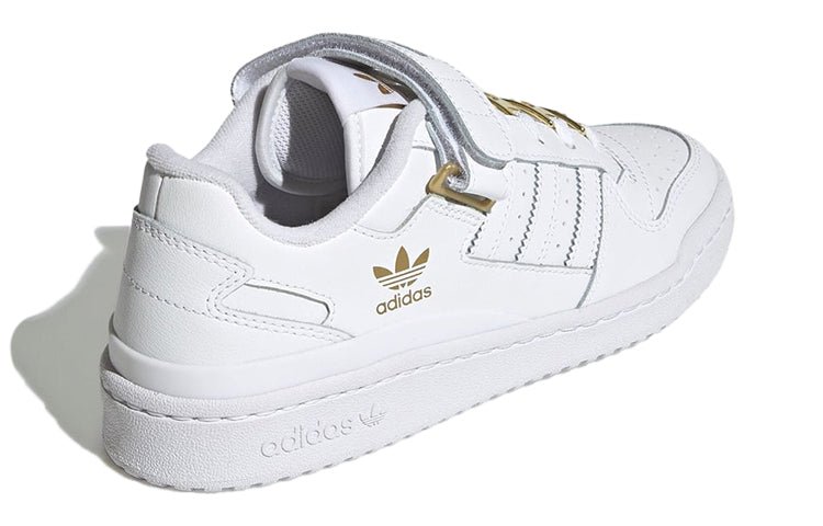 (WMNS) adidas Forum Low 'White Gold Metallic' GZ6379 - Image 4