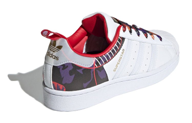 (GS) adidas Superstar J 'Chinese New Year - Year Of The Ox Camo' GZ7350 - Image 4