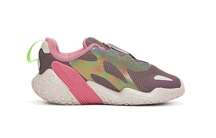 (TD) adidas 4uture Rnr Ac I Running Shoes Purple/Pink/White GZ7833 - Image 2