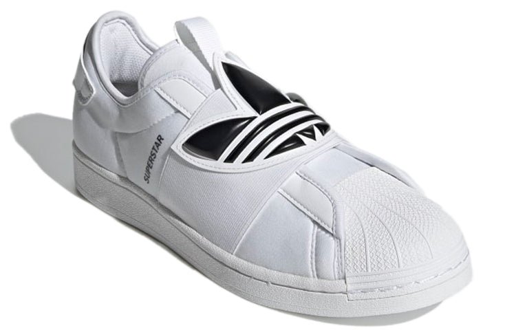 adidas Superstar Slip-On 'Trefoil Band - White Black' GZ8399 - Image 3