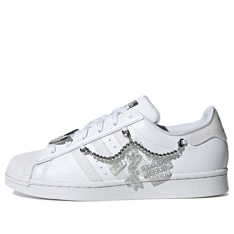 (WMNS) adidas originals Superstar For White/Silver/Grey GZ8404