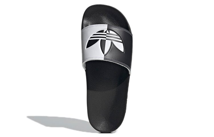 (WMNS) adidas Adilette Lite Slide 'Black White' H00136 - Image 6