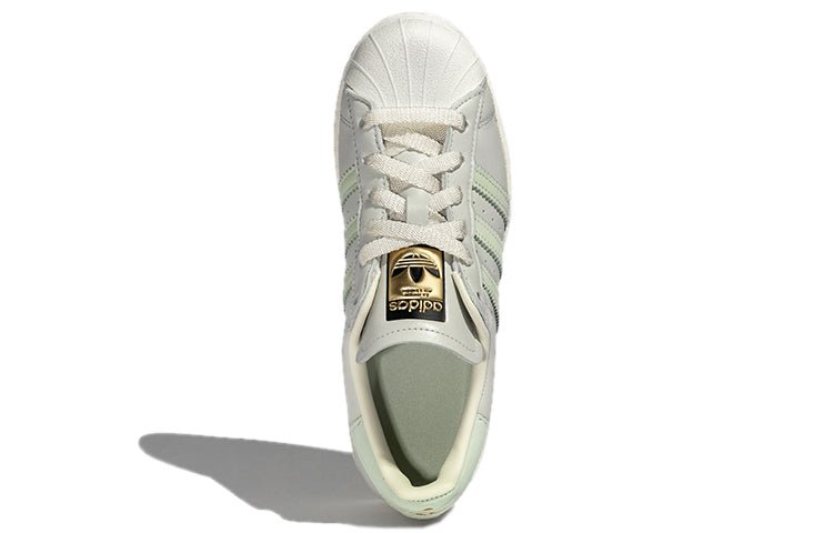 (WMNS) adidas originals Superstar 'Light Green' H00168 - Image 5