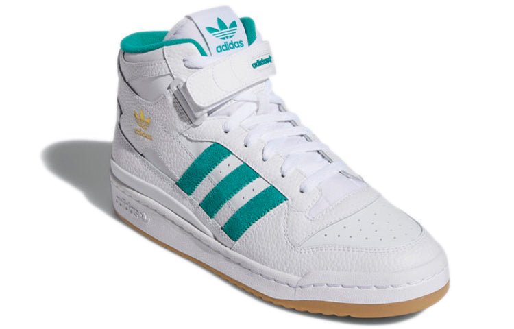 adidas Forum Mid 'White Teal' H00749 - Image 3