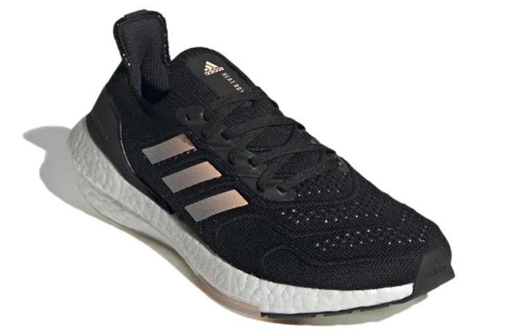 (WMNS) adidas Ultraboost 22 Heat.RDY 'Black Clear Orange' H01174 - Image 3
