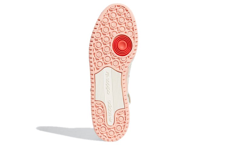 adidas Originals Forum 84 Hi Shoes 'Off White Glow Pink Vivid Red' H01670 - Image 5