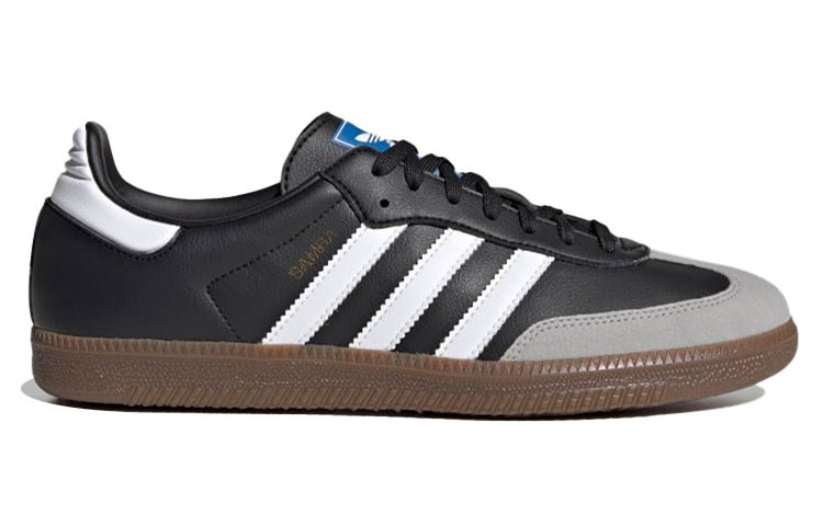 adidas Samba Vegan Shoes 'Black White Brown' H01878 - Image 2