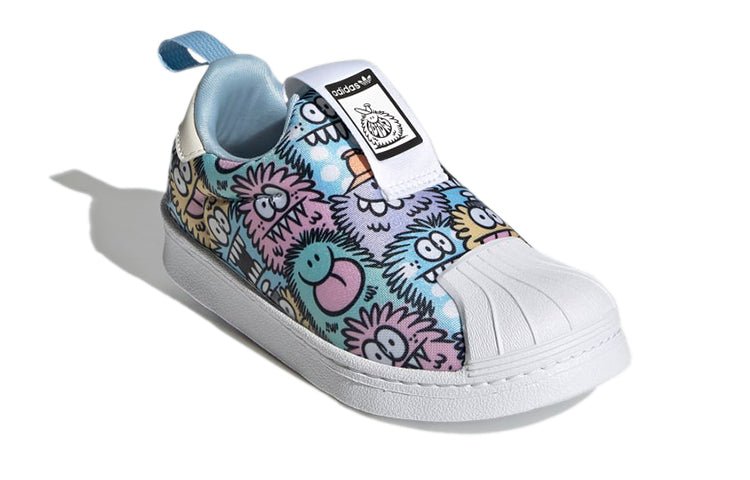 (PS) adidas Kevin Lyons x Superstar 360 Little Kid 'Monster' H02735 - Image 3