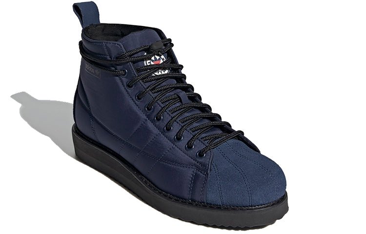 (WMNS) adidas Superstar Boot 'Night Indigo' H05133 - Image 3