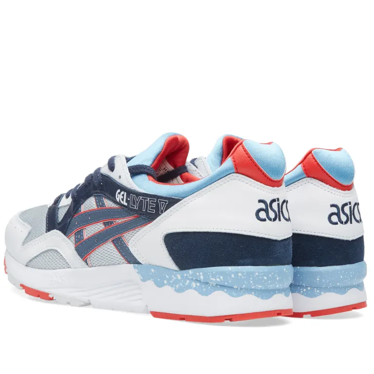 (WMNS) ASICS Gel-Lyte 5 'Soft Grey Navy' H5Z9L-1050 - Image 4