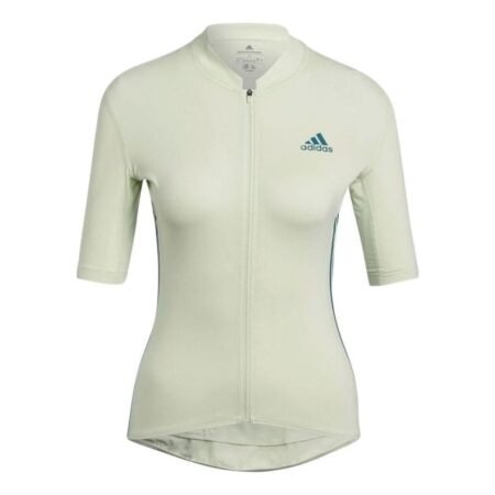 (WMNS) adidas The Short Sleeve Cycling Asia Sizing 'Green' H65313