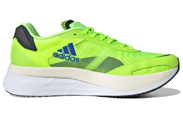 adidas Adizero Boston 10 'Signal Green Sonic Ink' H67514 - Image 2