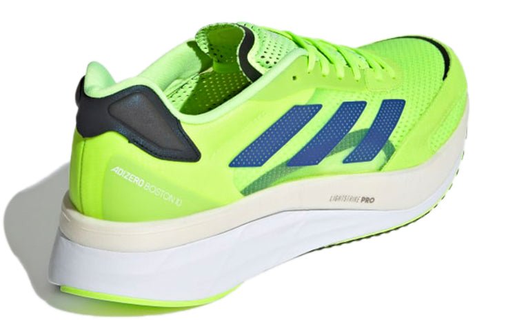 adidas Adizero Boston 10 'Signal Green Sonic Ink' H67514 - Image 4