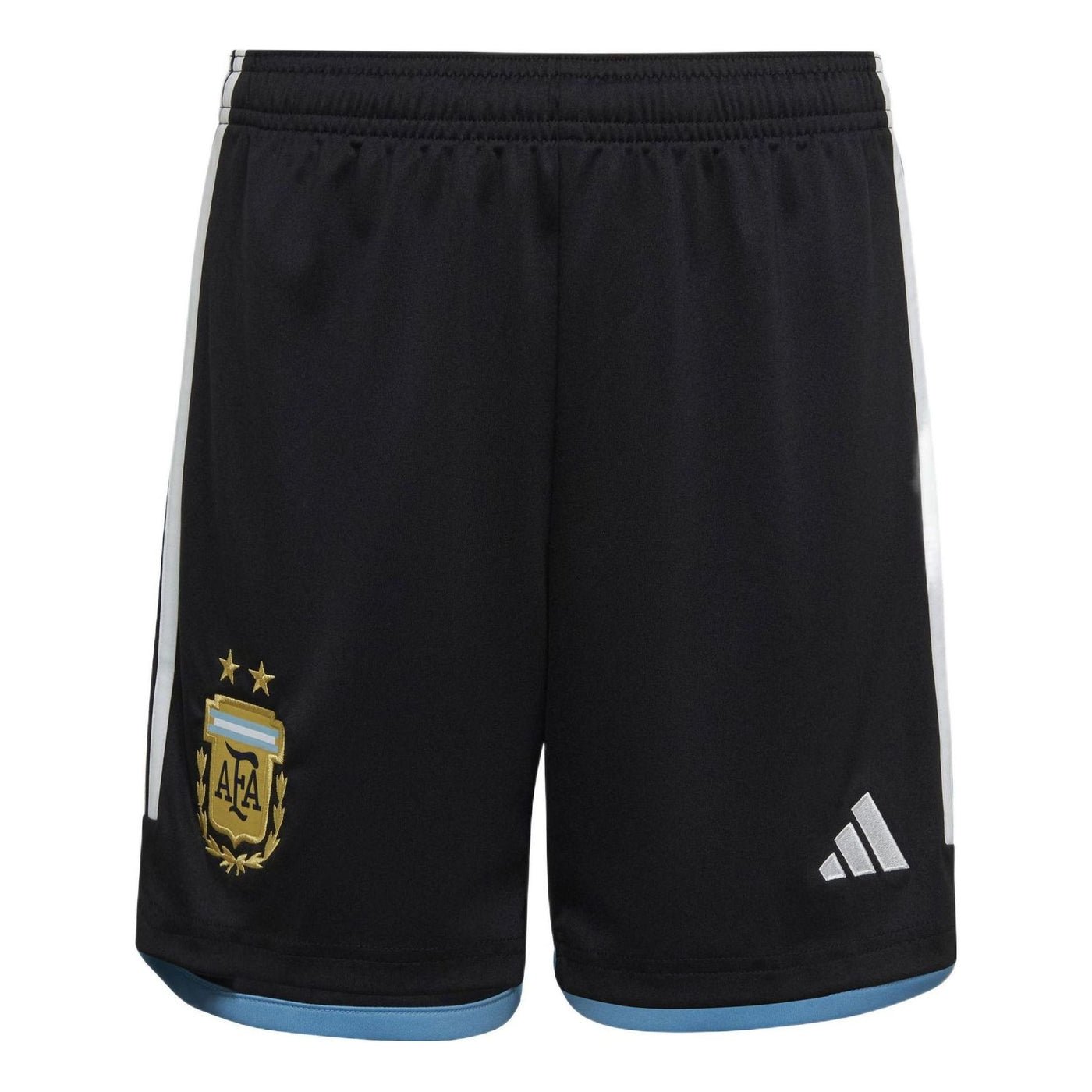(GS) adidas Argentina 22 Home Uniform Shorts 'Black' HF1494