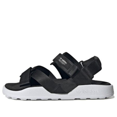 (WMNS) adidas Adilette Adventure Sandal 'Black White' HP2184