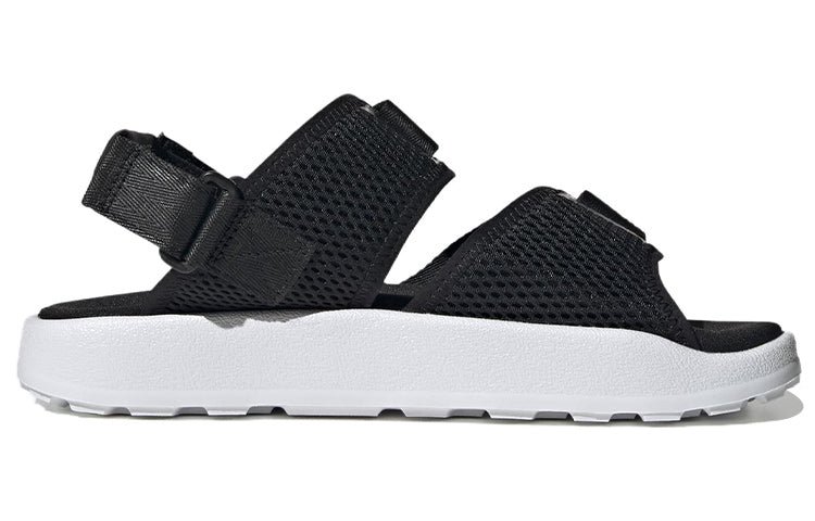 (WMNS) adidas Adilette Adventure Sandal 'Black White' HP2184 - Image 2