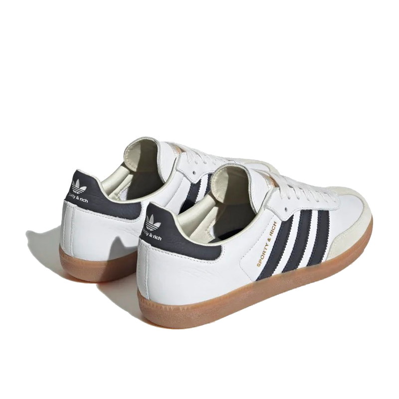 adidas x Sporty & Rich Samba OG 'White Black' HP3354 - Image 3
