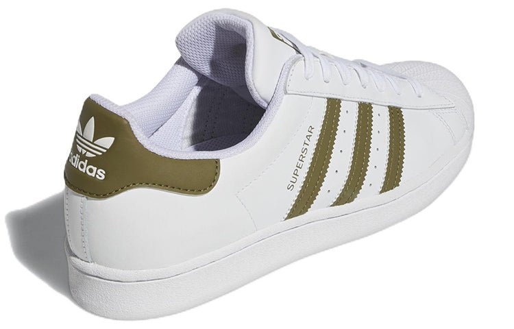 adidas Superstar 'White Focus Olive' HP5501 - Image 4