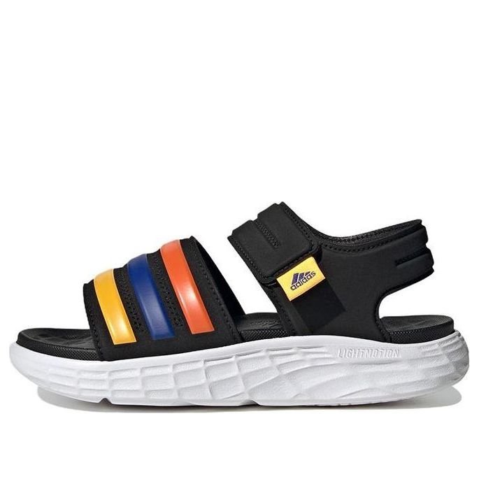 (PS) adidas Duramo Sandals 'Black Multi Color' HP5833