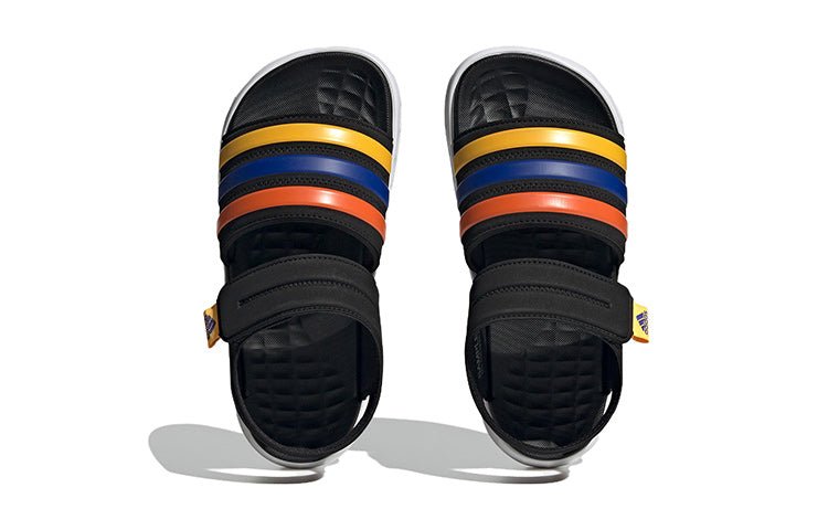 (PS) adidas Duramo Sandals 'Black Multi Color' HP5833 - Image 5