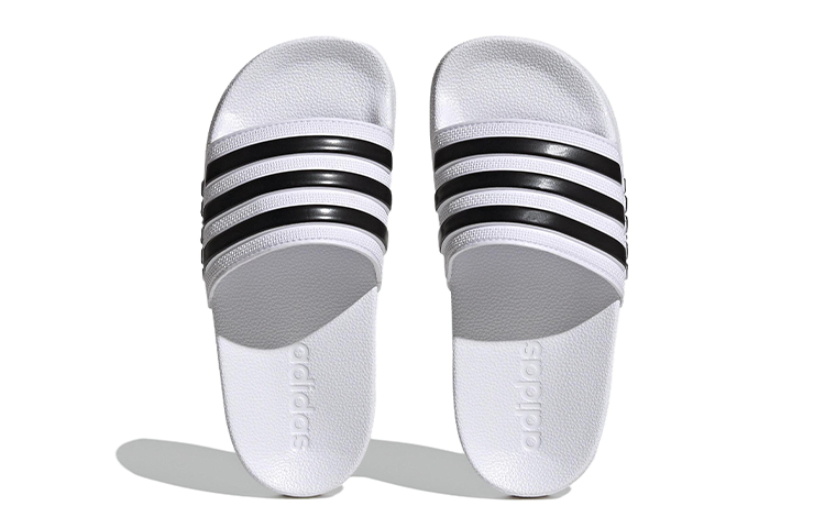 (PS) adidas Adilette Shower Slides 'White Black' HP7606 - Image 4