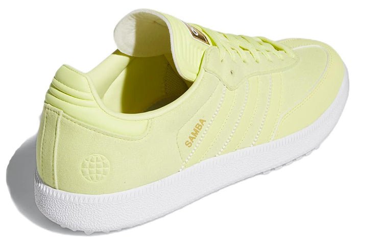 adidas Samba Spikeless Golf SE 'Pulse Yellow' HP7877 - Image 4