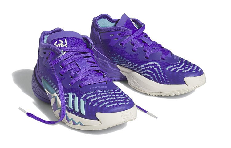 (PS) adidas D.O.N. Issue #4 'Throwback Utah Jazz' HP8696 - Image 3
