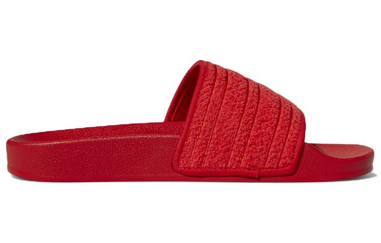 (WMNS) adidas originals Adilette Slides 'Red' HQ1479 - Image 2