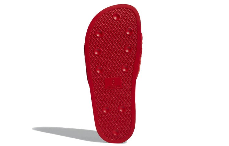 (WMNS) adidas originals Adilette Slides 'Red' HQ1479 - Image 6